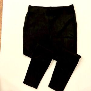 Chico’s Faux Suede Leggings